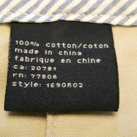 Size 4 Tommy Hilfiger cream straight skirt - Picture 8 of 10